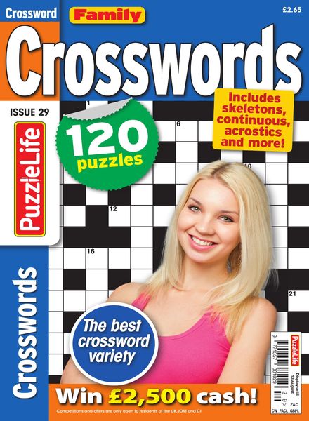 Family Crosswords – July 2020