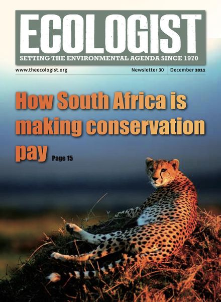 Resurgence & Ecologist – Ecologist Newsletter 30 – December 2011