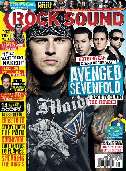 Rock Sound Magazine – September 2013