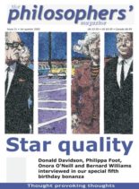 The Philosophers’ Magazine – 1st quarter 2003
