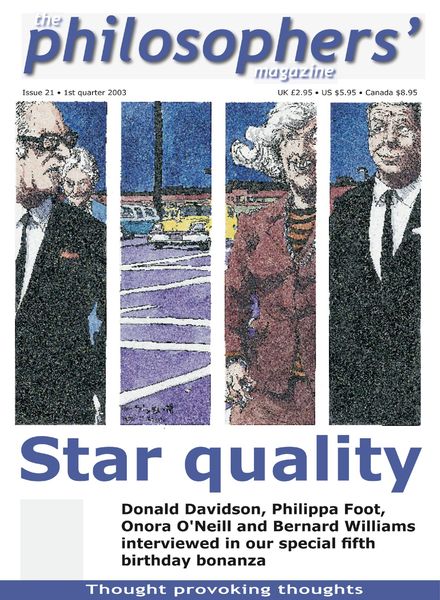 The Philosophers’ Magazine – 1st quarter 2003