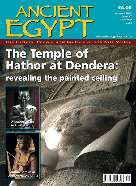 Ancient Egypt – April – May 2008