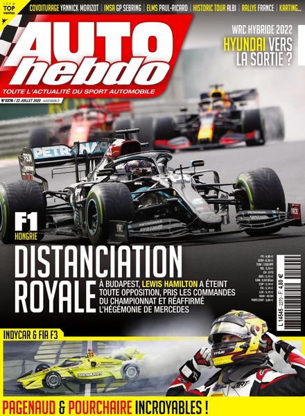 Auto Hebdo – 22 Juillet 2020