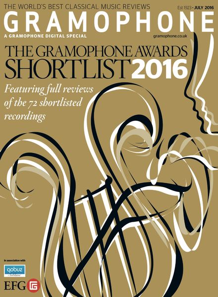 Gramophone – Gramophone Awards Shortlist 2016