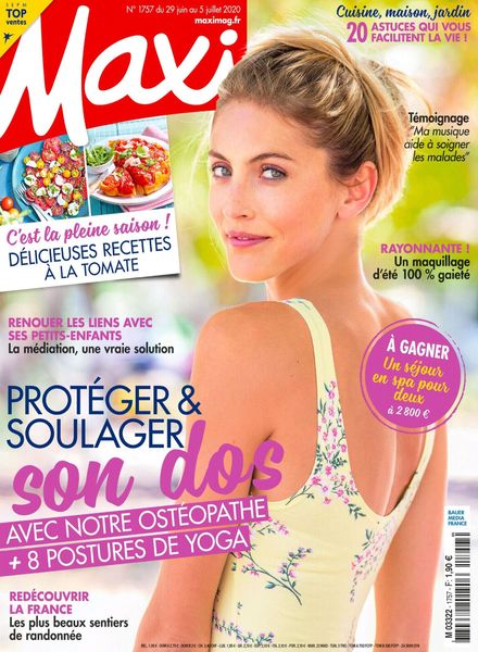 Maxi France – 29 Juin 2020