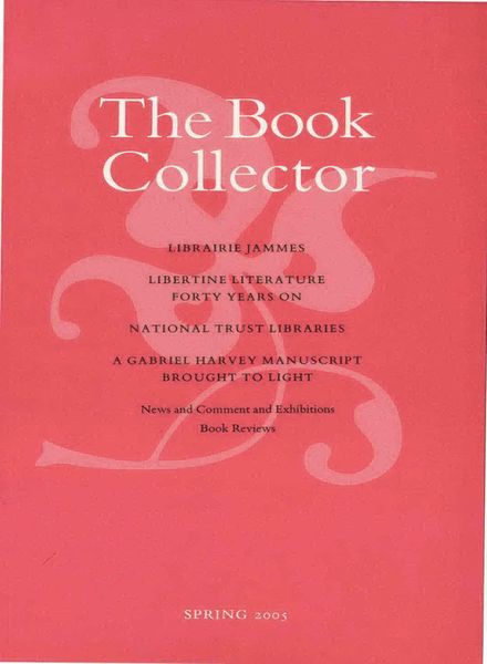 The Book Collector – Spring 2005