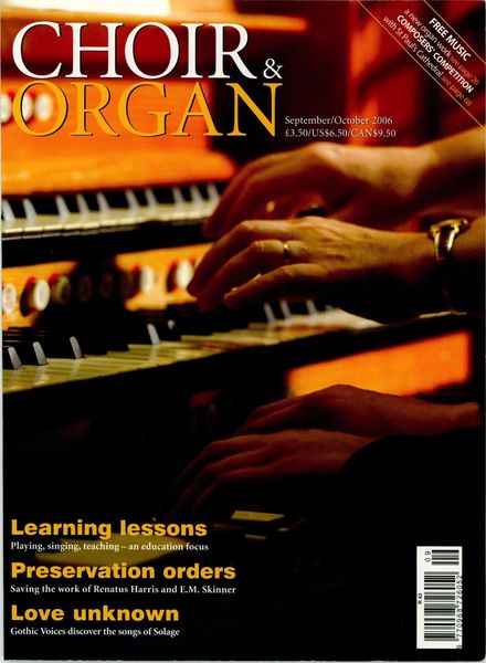 Choir & Organ – September-October 2006
