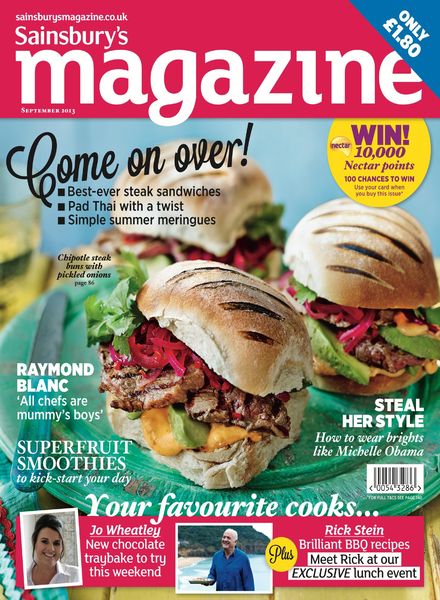 Sainsbury’s Magazine – September 2013