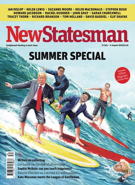 New Statesman – 27 July – 9 August 2018