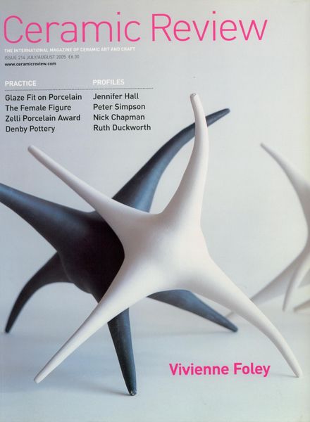 Ceramic Review – July- August 2005