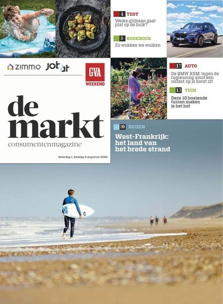 Gazet van Antwerpen De Markt – 01 augustus 2020