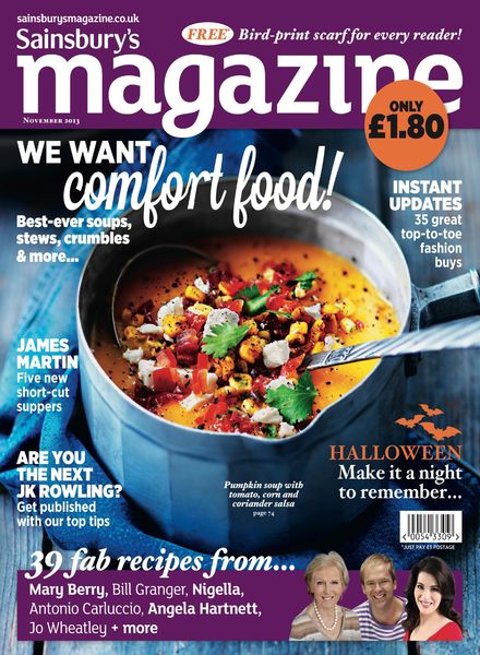 Sainsbury’s Magazine – November 2013