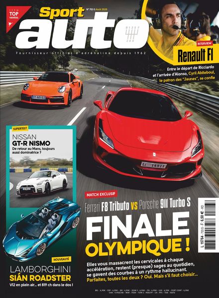 Sport Auto France – aout 2020