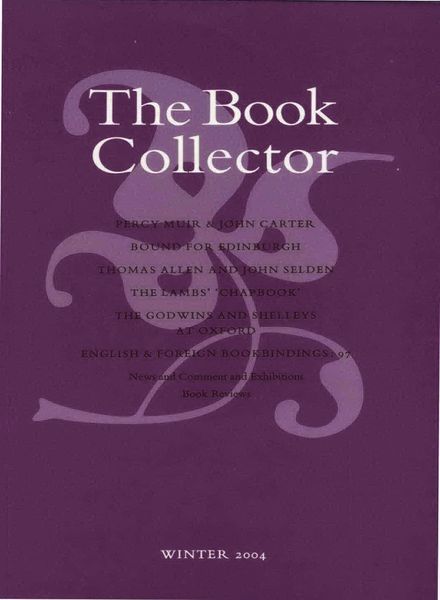 The Book Collector – Winter 2004