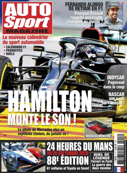 Auto Sport Magazine – Aout-Octobre 2020