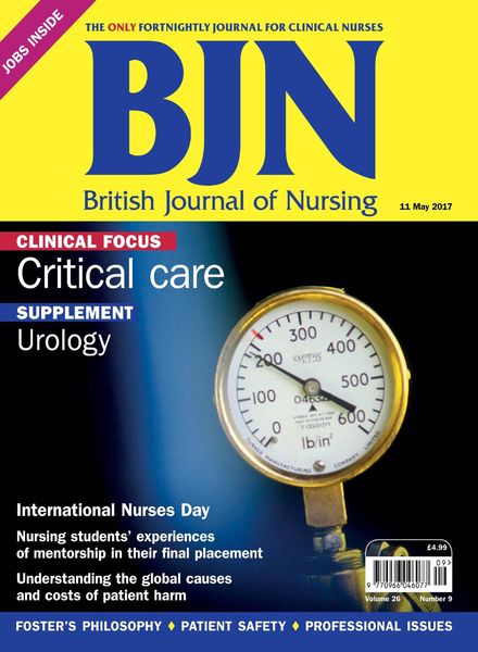 British Journal of Nursing – 11 May 2017
