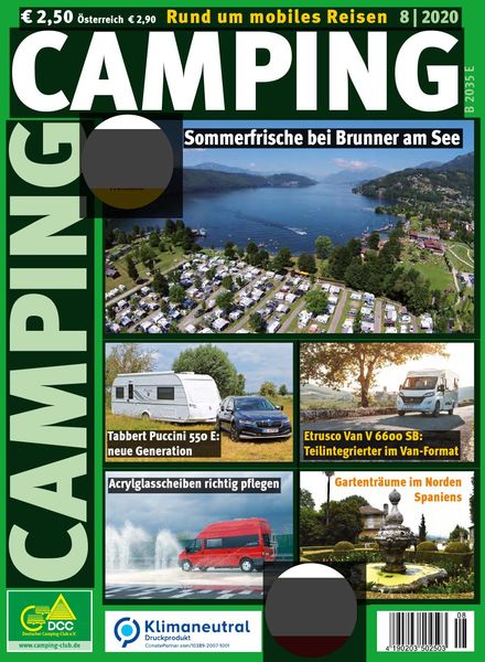 Camping Germany – August 2020