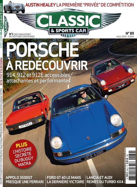 Classic & Sports Car France – Aout 2020