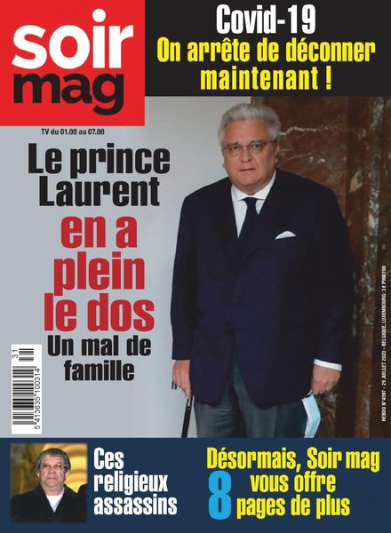 Le Soir Magazine – 03 aout 2020