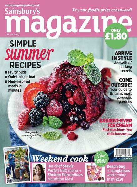 Sainsbury’s Magazine – August 2013