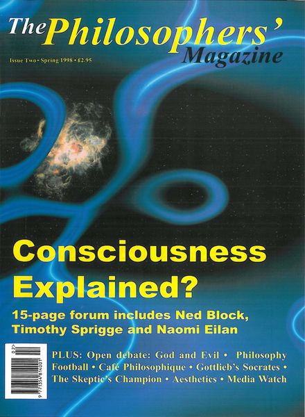 The Philosophers’ Magazine – 2nd quarter 1998