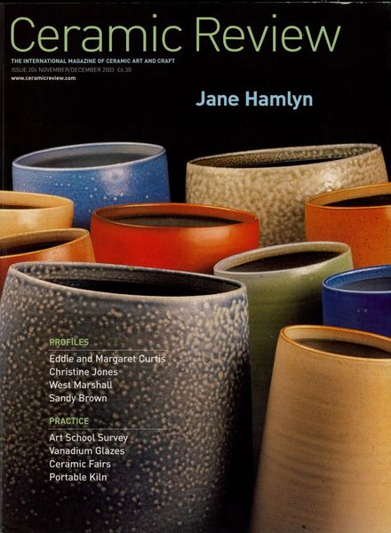 Ceramic Review – November- December 2003