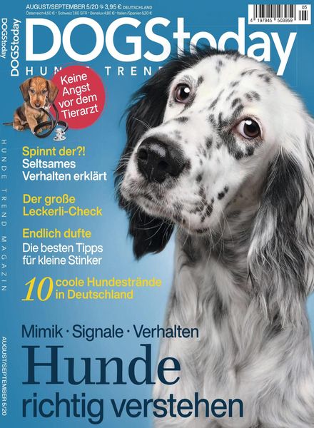 Dogs Today Germany – August-September 2020