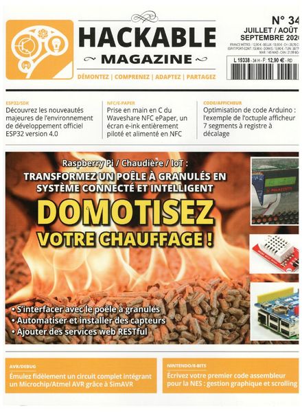Hackable Magazine – Juillet-Aout 2020