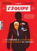 L’Equipe Magazine – 1er Aout 2020
