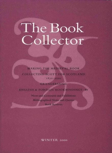 The Book Collector – Winter 2000