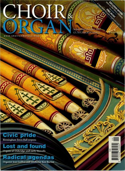 Choir & Organ – September-October 2007