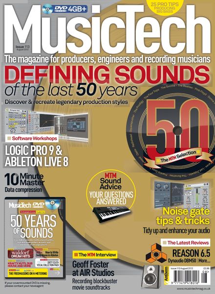 MusicTech – August 2012