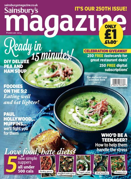 Sainsbury’s Magazine – February 2014