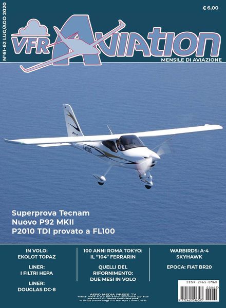 VFR Aviation – Luglio-Agosto 2020