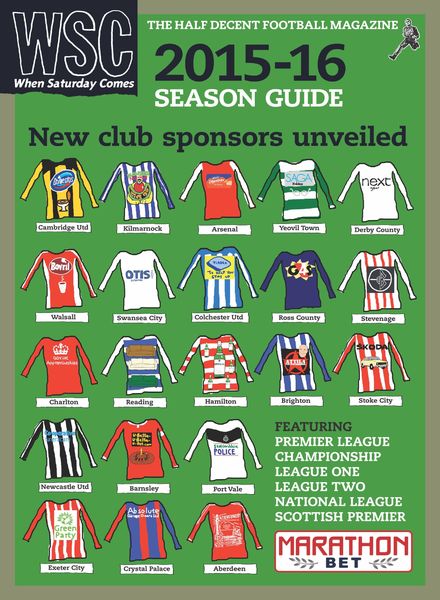 When Saturday Comes – 2015-16 Season Guide