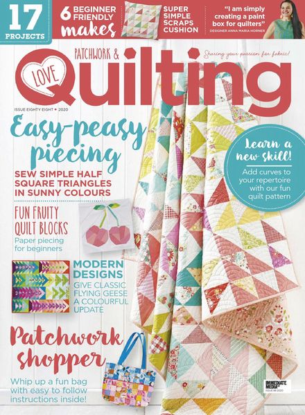 Love Patchwork & Quilting – August 2020