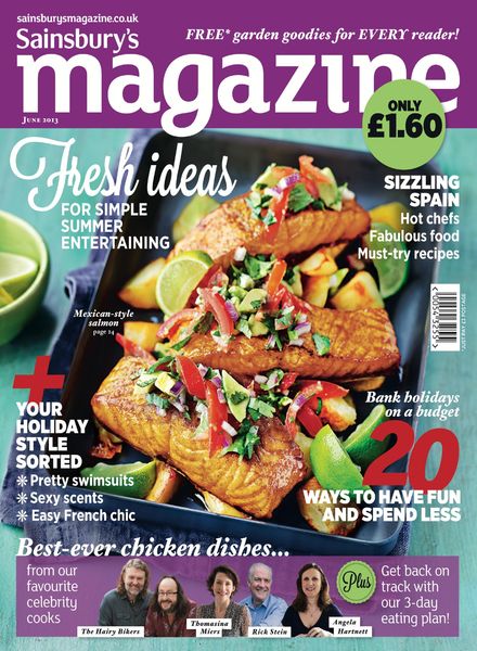Sainsbury’s Magazine – June 2013