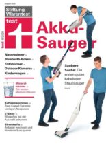 Stiftung Warentest Test – August 2020