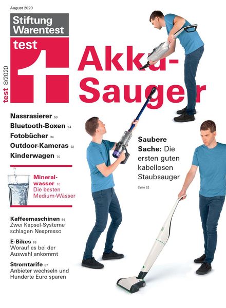 Stiftung Warentest Test – August 2020