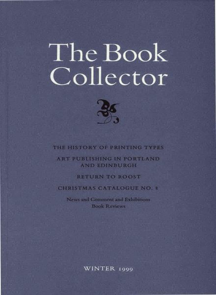 The Book Collector – Winter 1999