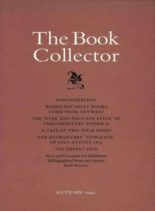 The Book Collector – Autumn 1999