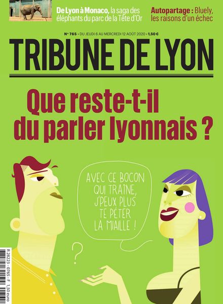 Tribune de Lyon – 6 Aout 2020