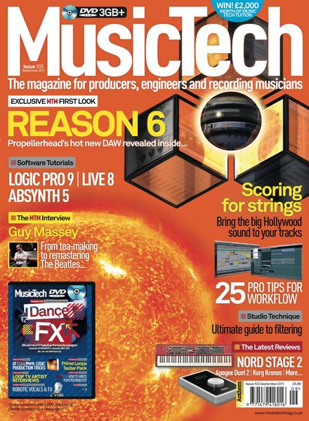 MusicTech – September 2011