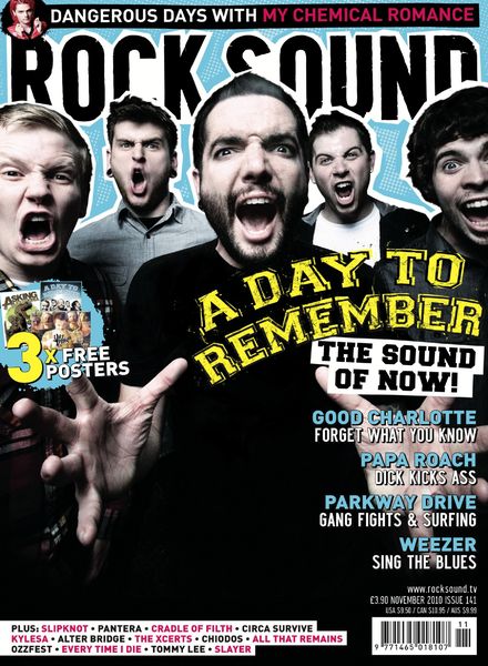 Rock Sound Magazine – November 2010