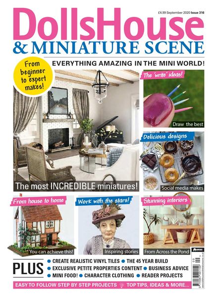 Dolls House & Miniature Scene – September 2020