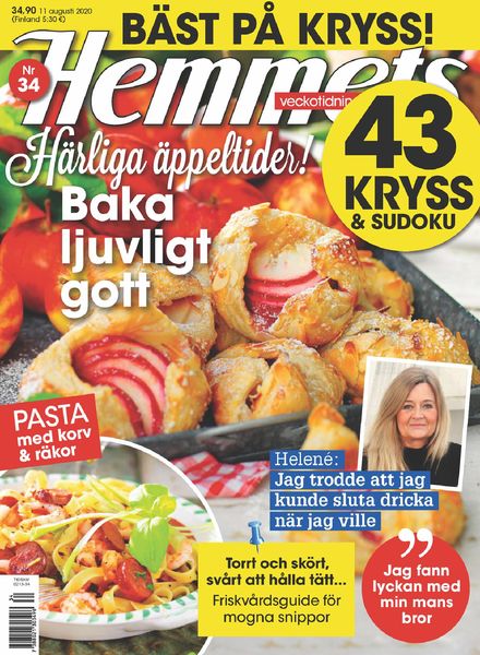 Hemmets Veckotidning – 11 augusti 2020
