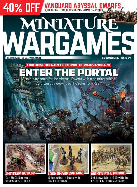 Miniature Wargames – September 2020