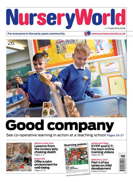 Nursery World – 4 April 2016
