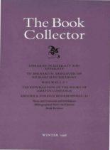 The Book Collector – Winter 1998