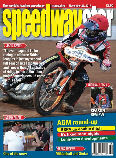 Speedway Star – November 25, 2017